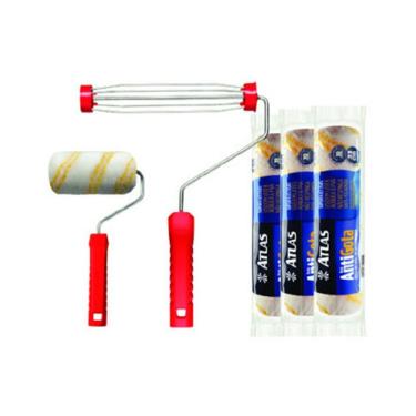 Imagem de Kit De Pintura Antigotas 23cm 5 Peças 4321 - Atlas