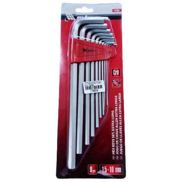 Imagem de Jogo De Chaves Allen Curta 1.5 A 10mm C- 9 Peças Mtx