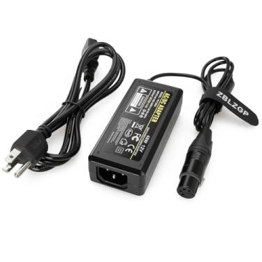 Imagem de ZBLZGP Adaptador de fonte de alimentação AC DC XLR de 4 pinos 12V 4A fêmea para câmera PMW FS7 FS5 Zaxcom Panasonic HPX 370