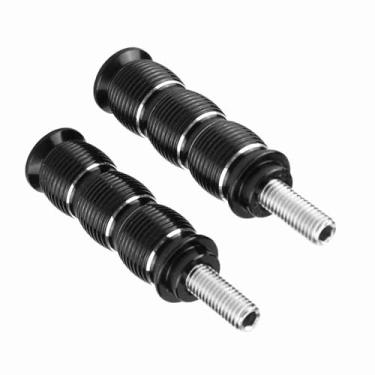 Imagem de Zerodis Pedal de Mudança de Marcha para Motocicleta Pedal de Mudança de Alavanca de Câmbio CNC de Precisão Projetado Com Ponta de Alavanca de Câmbio Antiderrapante para Conjuntos Traseiros de (Preto)