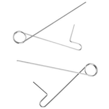 Imagem de CUOFYUNL 10 unidades de válvula Cam E mola esquerda e direita para máquina de tricô KH860 KH880