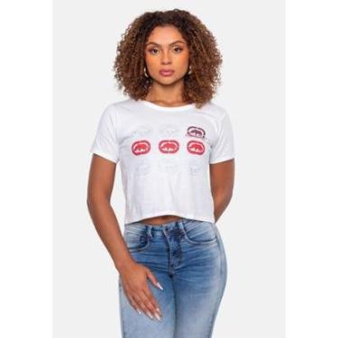Imagem de Camiseta Ecko Cropped Feminino-Feminino