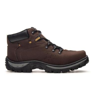Imagem de Bota Masculino Botina Coturno Adventure - NoBrand, Cafe, 42