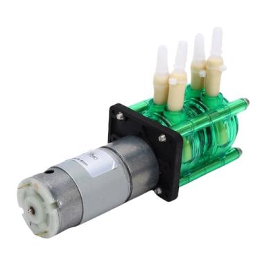Imagem de YWBL-WH Bomba Peristáltica, Bomba de Dosagem de Líquido Anticorrosivo de Tubo BPT Com Motor Escovado DC, para Pesquisa Experimental, Impressão a Jato de Tinta, Aquários, Casas (12V)