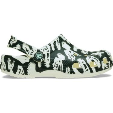 Imagem de Sandália Crocs Classic Glow Dino Clog T Glow Green-Unissex