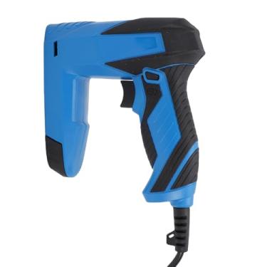 Imagem de YWBL-WH Pistola de Grampo Elétrica, Grampeador Elétrico Compacto e Leve para Reparo de Móveis de Marcenaria, Com Compartimento de Carregamento Inferior e 3 Interruptores de Segurança (plugue da ue)