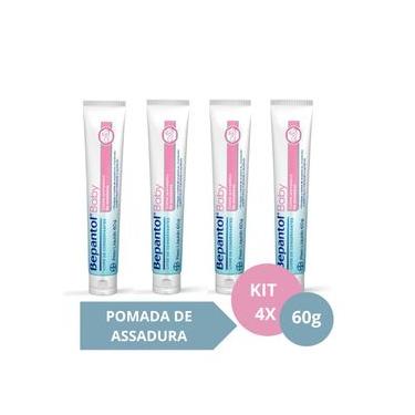 Imagem de Kit com 4 Cremes Pomada de Assadura 60gr Cada - Bepantol