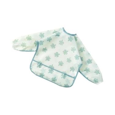 Imagem de Babadores De Manga Longa Para Bebês, À Prova De Água E Sujeira, Aventa