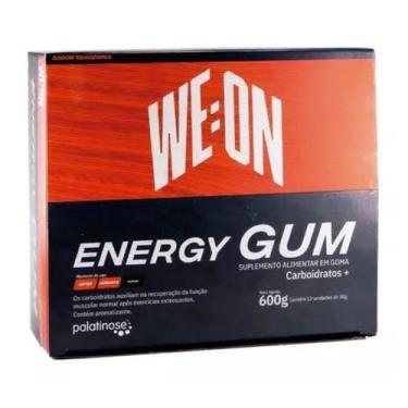 Imagem de Energy Gum+ Suplemento Em Goma We:on Caixa C/ 12 Sachês 600g, Tangerin