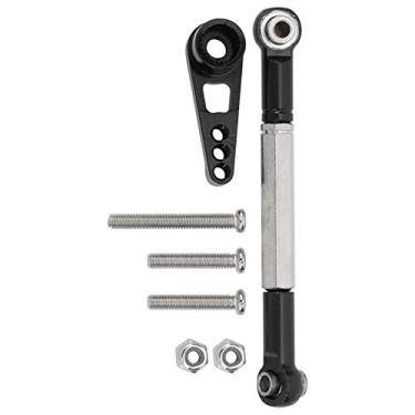 Imagem de SPYMINNPOO Peça de Atualização Leve de Ligação de Direção Em Liga de Alumínio para Carro RC MN86K, Fácil Instalação para Carro de Controle Remoto de Esteira 1:12, Material Durável, Adequado para