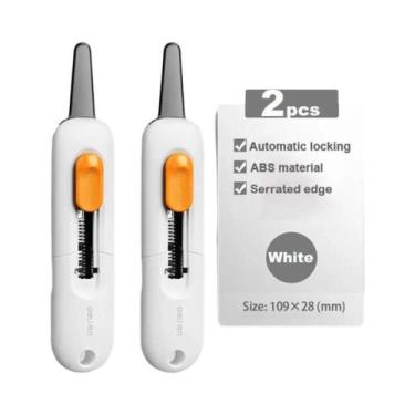 Imagem de Canivete Retrátil Multiuso, Faca De Bolso, Cortador De Papel, Abridor 