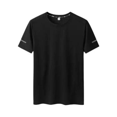 Imagem de Camiseta Oversized Masculina plus Size 5XL 6XL De Secagem Rápida Com G