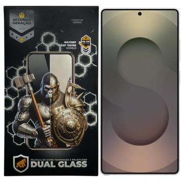 Imagem de Película para Samsung Galaxy S25 Ultra - Dual Glass Preta - Gshield