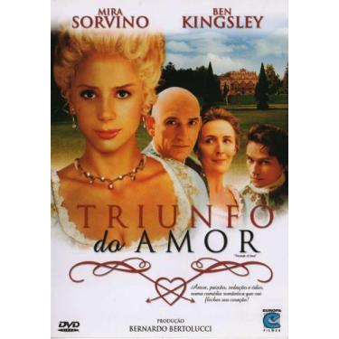 Imagem de DVD Triunfo do Amor - Bernardo Bertolucci Original - AMZ