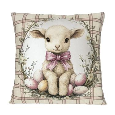 Imagem de Almofada De Páscoa Encanto Açucarado Ovelha 40cm