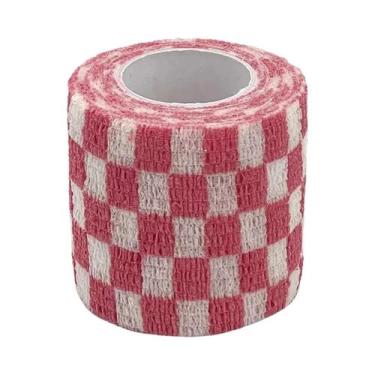 Imagem de Fita Atlética Colorida De 2,5cm, Bandagem Adesiva Autoelástica Para Ta