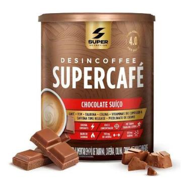 Imagem de Supercafé Desincoffee Termogênico 220g Chocolate Suíço Super - Congrat