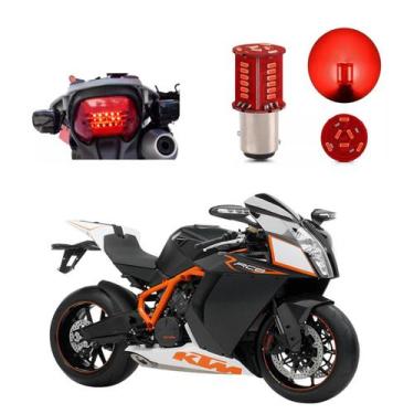 Imagem de Lâmpada Led Freio 2 Polos Sequencial Strobo Moto ER 6N 650CC 2010 2011
