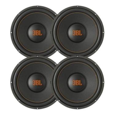 Imagem de Kit 4 Subwoofer 10 Jbl Multisytem 10swms350 350w Rms 4 Ohms