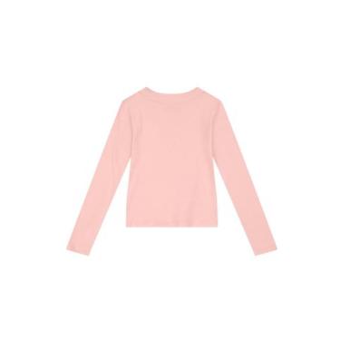 Imagem de Blusa infantil menina de ribana Brandili, Rosa, 14