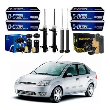 Imagem de Amortecedor Dianteiro Traseiro Fiesta Sedan 1.6 2003 A 2006 - Nakata