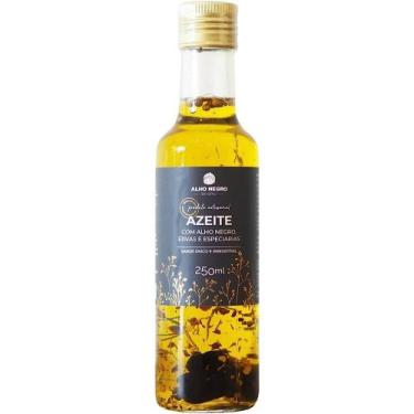 Imagem de Azeite De Oliva Aromatizado Alho Negro do Sítio 250ml