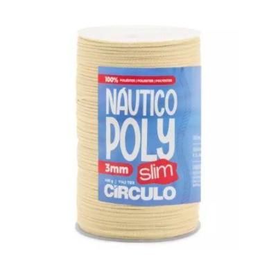 Imagem de Fio Náutico Poly Slim 3mm Cor 7673 Pinus 400g - 350 Metros - Círculo