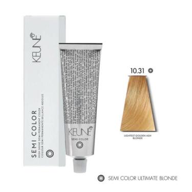 Imagem de Tinta Semi Color Keune 10.31 Lightest Golden ASH Blonde 60ml