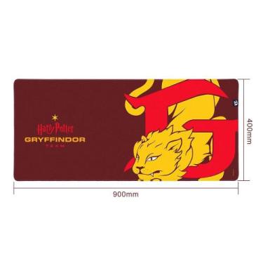 Imagem de MOUSEPAD GAMER 400X900X4mm HARRY POTTER GRYFFINDOR (HP-939) VERMELHO -