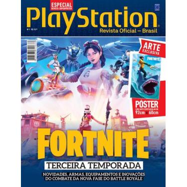 Imagem de Revista superpôster playstation - fortnite terceira temporada - EUROPA