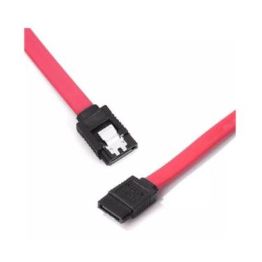 Imagem de Cabo de Dados SATA Serial ATA 26AWG 22cm com Trava E332199 - GENÉRICO