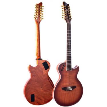 Imagem de Violão Eletroacústico 12 Cordas Marquês 12-VA-21TEQ Flat, 12-VA-21MGTE