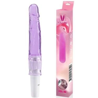 Imagem de Vibrador com Capa Formato Pênis Removível