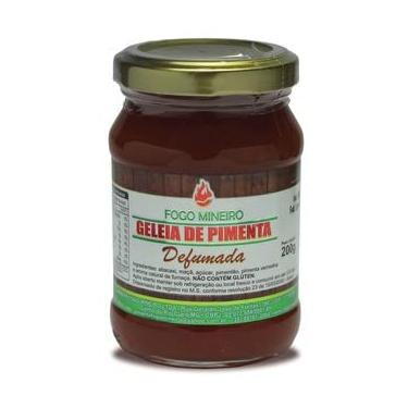 Imagem de Geleia Pimenta Defumada Agridoce Gourmet 200g - Fogo Mineiro