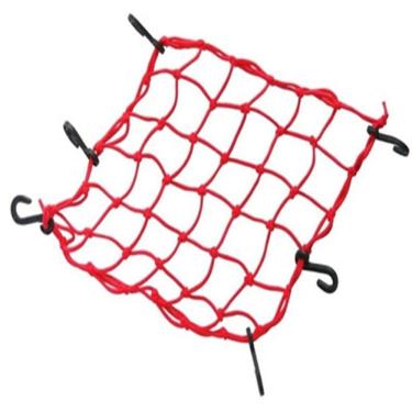 Imagem de Rede Elástica Aranha Para Moto Capacete Bagageiro 45cmX45cm