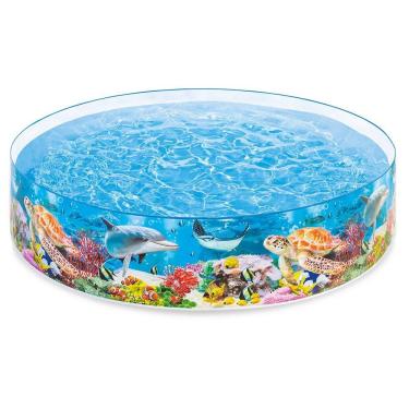 Imagem de Piscina Infantil Snapset 2040 Litros Intex Criança Verão