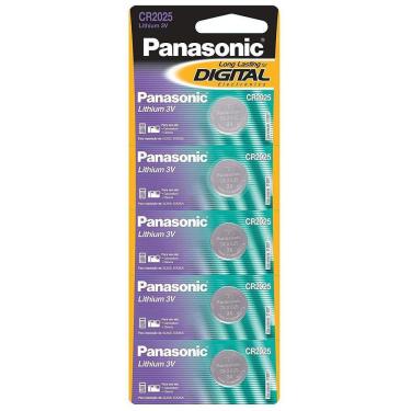Imagem de Kit 5X Baterias Cr2025 3V Panasonic