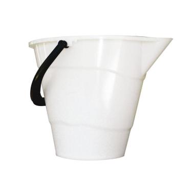 Imagem de Balde Oval Com Bico E Marcação Ordenha Natural 12L Injesul