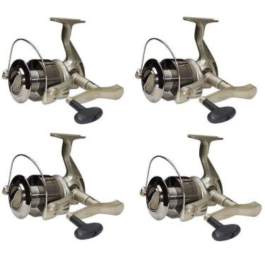 Imagem de Kit 4 Molinetes Pesca Marine Sports Elite 1000 3 Rolamentos