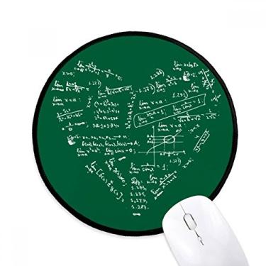 Imagem de DIYthinker Limits Mathematical Formulas Cálculo Mouse Pad Desktop Office Round Mat para Computador