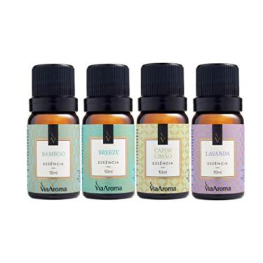 Imagem de Kit 4 Essências mais vendidas Via Aroma 10mL