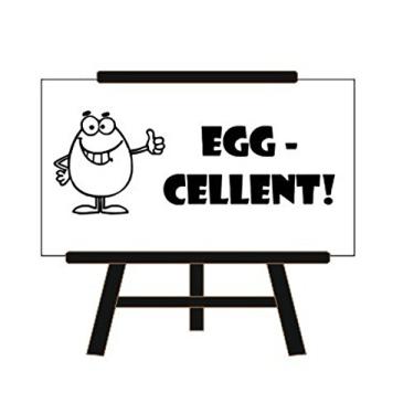 Imagem de Professor: Comentários Egg-CELLENT - Carimbo de borracha de auto-tinta para professor de borracha - Trodat 12,54-2,54 cm x 2-3/4"