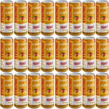 Imagem de Energético Life Strong Energy Drink 24 Unidades Mango