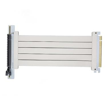 Imagem de Cabo Riser PCIe 4.0 X16, Cabo de Extensão de Soquete de 90 Graus, Blindagem de Interferência Eletromagnética, Design Segmentado, para RTX3090, RTX3080ti, RTX3080 e Mais
