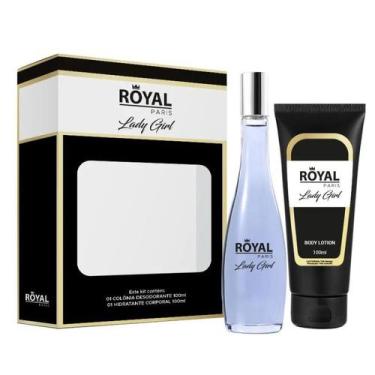 Imagem de Kit Royal Paris Lady Girl (Perfume 100 Ml + Hidratante Corporal 100 Ml