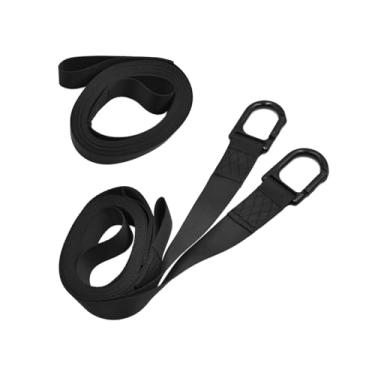 Imagem de ＫＬＫＣＭＳ Correia de reboque para snowmobile, acessórios de corda de tração de trenó, gancho pesado e reboque fácil, corda de reboque longa e reforçada,