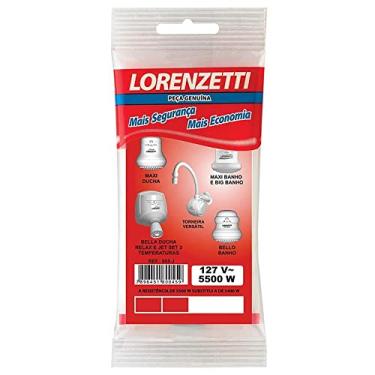 Imagem de Resistência 127V 5500W MD/J3 055-J, Lorenzetti, 055-J Resistência 127V 5500W MD/J3 Lorenzetti 7589025, Metal, Pequeno