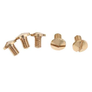 Imagem de 5 Pieces Gold Plated Saxophone Screws for Alto Tenor Soprano Sax Repair Parts - 9mmcoding/2088 (Size : 6mm)