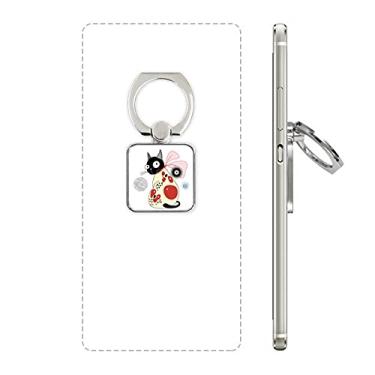 Imagem de Animal Pet Lover Anel quadrado para celular com suporte universal para presente