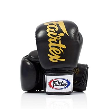 Imagem de Fairtex BGV19 Deluxe Tight-Fit Gloves (Black, 10 oz)